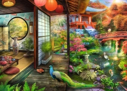 RAVENSBURGER Japanese Garden Puzzle, 1000 Pieces