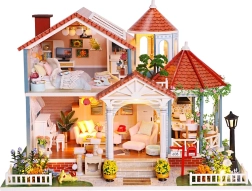 Miniatuurne majake Värvilise glasuuri maja 2Kids Toys