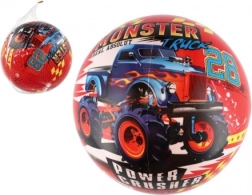 Kummist pall Monster Truck 23 cm