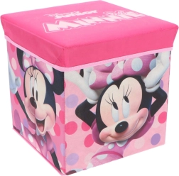 Kokkupandav hoiukast ja taburet Minnie Mouse Cozy Noxxiez