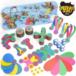 Clixo Wheel Creator magnetiline ehituskomplekt 72 osa
