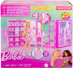BARBIE unistuste garderoob rõivaste ja aksessuaaridega (ilma nukuta)