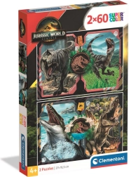 Pusle Jurassic World 2×60 tükki CLEMENTONI