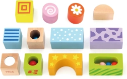 Wooden sound blocks for children 12m+