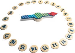 Wooden Outdoor Game Spin the Arrow – Colors and Numbers