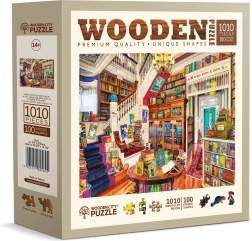 Puidust pusle WOODEN CITY – Unistamine raamatukogus, 1010 tükki