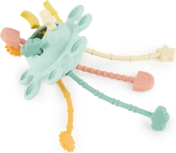 Silicone Motor Activity Toy with Activities Eucalyptus