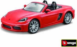 Bburago mudel Porsche 718 Boxster oranž 1:24