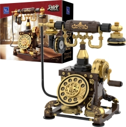 Konstruktorikomplekt PANTASY Retrotelefon liikuvate lisadega