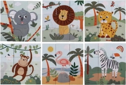 Puidust klotsid safari 2Kids Toys