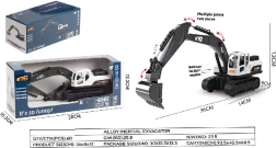Metallist valge roomikekskavaator