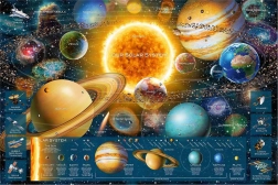 RAVENSBURGER pusle Space Odyssey – Päikesesüsteem 5000 tükki