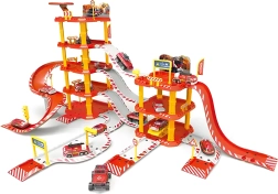 Suur tuletõrje parkimiskuur tanklaga, 4 korrust, 100 osa