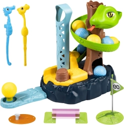 Laste mäng mini golf WOOPIE SNAKE GOLF takistustega