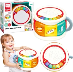 Large Interactive Educational Drum for Children Colorful