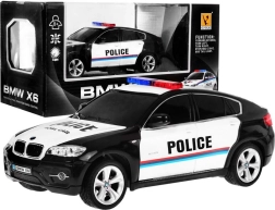 RC politseiauto BMW X6 1:24 tuledega, 27 MHz