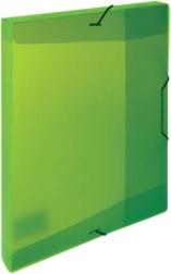 Box with Elastic Band Opaline Green A5