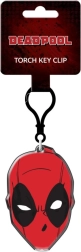 Deadpool Keychain with Flashlight