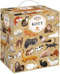 Puzzlove kassid pusle 1000 tükki