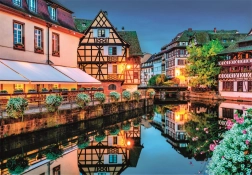 Puzzle 500 compact – Old Town in Strasbourg
