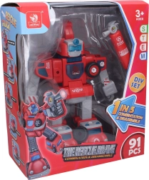 Kruvitav autorobot efektidega The Rescue Brave 32 cm
