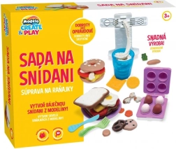 Modelo play-dough breakfast set for kids