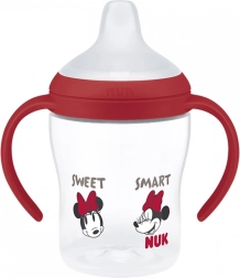 NUK Perfect Match DISNEY Minnie treeningpudel, punane, 150 ml
