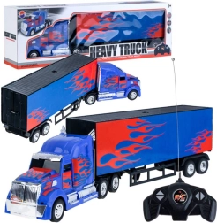 Suur haagisega kaugjuhitav veok