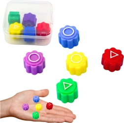 Gonggi mäng - Squid Gamesi kuubikute komplekt koos ümbrisega