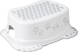 Laste libisemiskindel vannitoa astmelaud öökulli motiiviga, valge