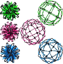 Maagiline lahtikäiv pall – roheline, sinine, roosa mix 18/32 cm
