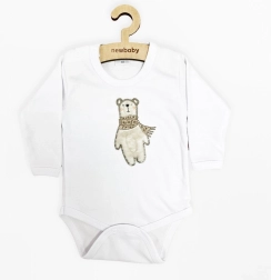 Infant long-sleeve bodysuit NEW BABY Polar Bear