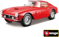 Bburago Ferrari 250 GT Berlinetta Passo Corto 1:24 punane – RACE+PLAY