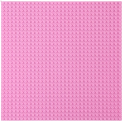 Roosa ehitusplaat klotsidele 40x40 cm