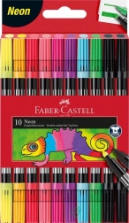 Faber-Castell Neon kahepoolseid markereid - 10 värvi