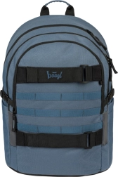 School Backpack Skate Dust Blue