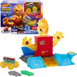 Hot Wheels Monster Trucks Arena Smashers – Tule torniga mängukomplekt autodega