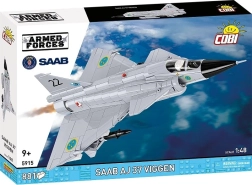 SAAB JA 37 Viggeni ehituskomplekt – 881 osa (mõõtkava 1:48)