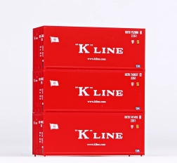Set of 3x20ft K-Line Containers