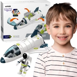 Woopie kosmosekomplekt kosmosesüstiku ja kulguriga