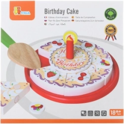 VIGA puidust viilutatav sünnipäevatort