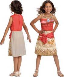 Laste kostüüm DISNEY Vaiana 124–135 cm (7–8 a)