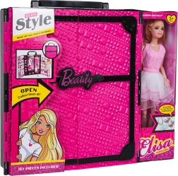 Mega Wardrobe Set with Doll