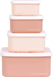 A Little Lovely Company nelja einekarbi komplekt – Motýlci