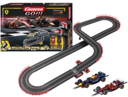 Võidusõiduraja komplekt Carrera GO Champion’s Racing F1 FERRARI ja RED BULL-iga, 4,3 m