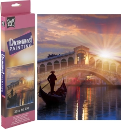 Teemandimaal GRAFIX Ponte di Rialto sild 30 × 30 cm