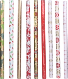 Pakkepaber 0,7x2 m Jõulud mix 1