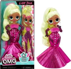 L.O.L. Surprise! O.M.G. Lady Diva nukk – moenukk aksessuaaridega