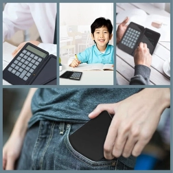 Teaduslik kalkulaator 2-ühes LCD-märkmiku ja puutepliiatsiga