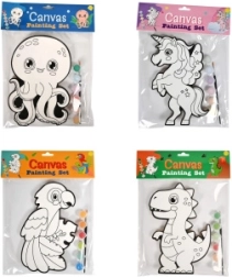 Painting a Wooden Animal Picture – Creative Set for Kids